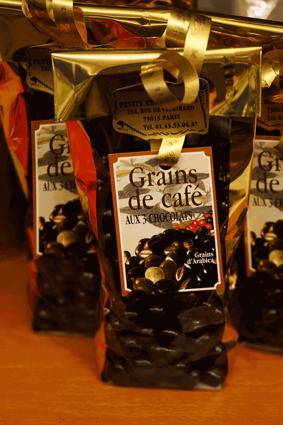  Grains de café 